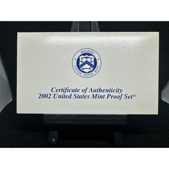 2002 United States Mint Proof Coin Set - Picture 3 of 8